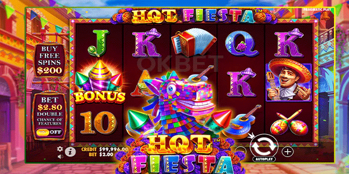 Multi-Line Taruhan Maksimal Slot Hot Fiesta Scatter Burst